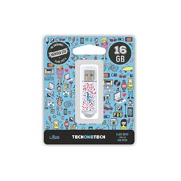 TechOneTech Music Dream Mémoire USB 2.0 16 Go (Clé USB)