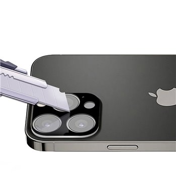 Techsuit - Full Camera Glass - iPhone 13 Pro / 13 Pro Max - Noir