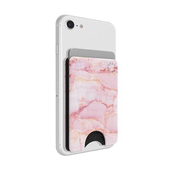 PopSockets - PopWallet - Pink Marble