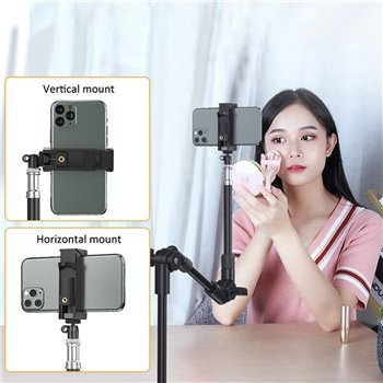 Techsuit - Support de bureau (GT4) - Support de bras réglable pour une utilisation polyvalente avec compatibilité vis 1/4" - Noi