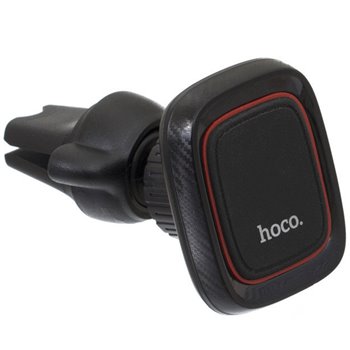 Hoco - Support Voiture Lotto (CA23) - Poignée Magnétique pour Grille d'Aération - Noir