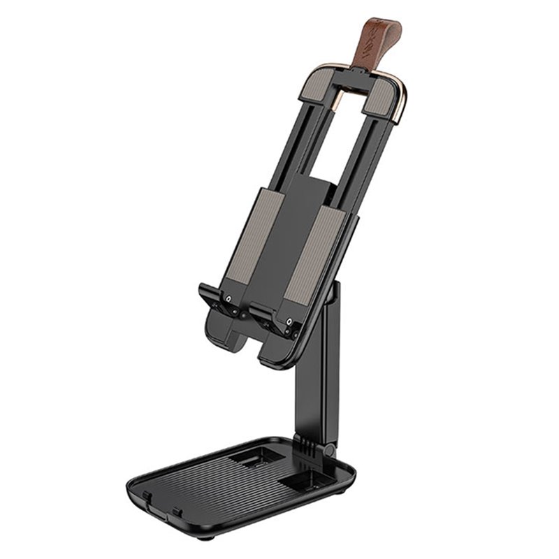Hoco - Support de bureau (S28) - pour téléphone, tablette - Noir Hoco - Support de bureau (S28) - pour téléphone, tablette - Noir