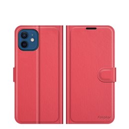 Etui de protection FAIRPLAY ALHENA pour iPhone 14 Pro Rouge