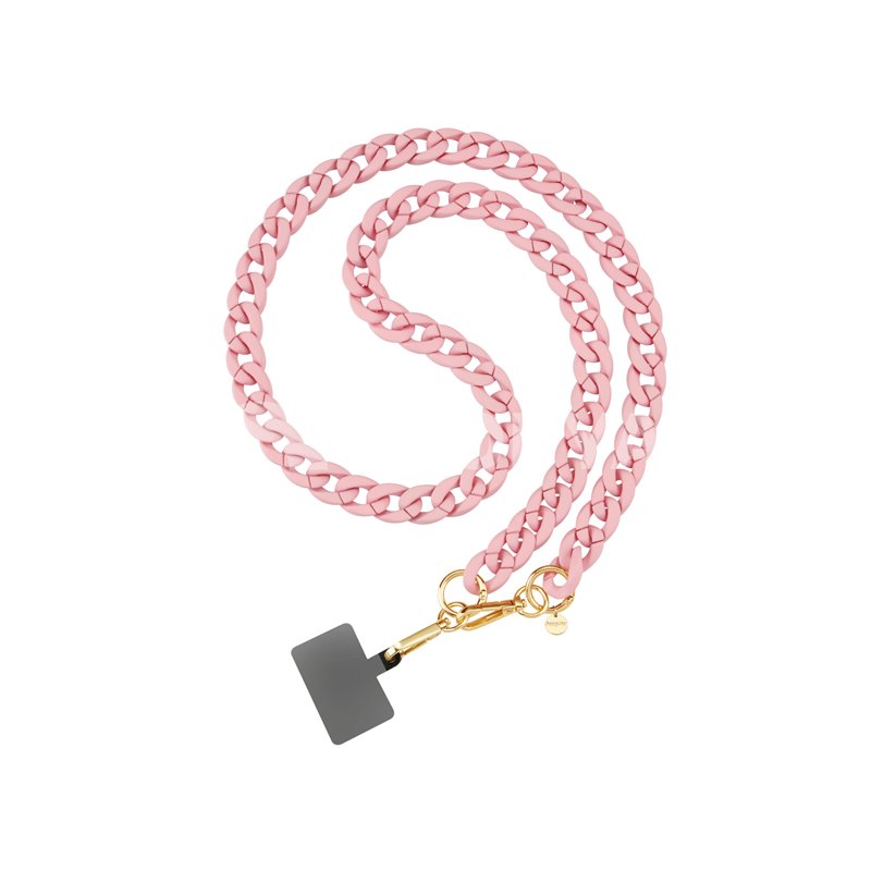 Bijou téléphone portable, Chaine grosse maille 120cm GIULIA (Marshmallow) Bijou téléphone portable, Chaine grosse maille 120cm GIULIA (Marshmallow)