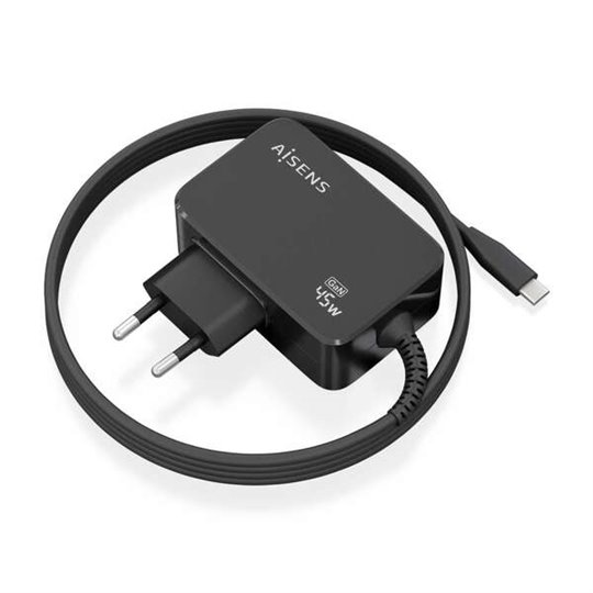 Aisens Chargeur GAN 45W PD3.0 1xUSB-C 1,8m Aisens Chargeur GAN 45W PD3.0 1xUSB-C 1,8m