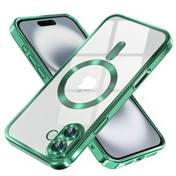 Techsuit - MagSafe en Cristal de Luxe - iPhone 16 - Or