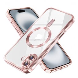 Techsuit - MagSafe en Cristal de Luxe - iPhone 16 - Or