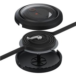 Baseus - Câble de données Free2Draw (P10368700111-03) - USB vers USB-C, Lightning, Micro-USB, rétractable, 100 W, 1,1 m - Cluste