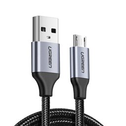 Ugreen - Câble de données (60147) - USB vers Micro-USB, QC 2.0, 2A, 1,5 m - Noir
