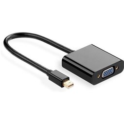Ugreen - Convertisseur vidéo (10459) - Mini DP vers VGA femelle, 1080P, prise en charge Thunderbolt 2 - Noir