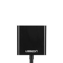 Ugreen - Convertisseur vidéo (10459) - Mini DP vers VGA femelle, 1080P, prise en charge Thunderbolt 2 - Noir