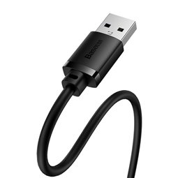 Baseus - Câble d'extension AirJoy Series (B00631103111-01) - USB mâle vers USB 3.0 femelle, 0,5 m - Noir