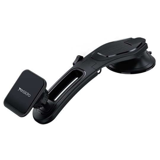 Yesido - Support de voiture (C107) - Poignée magnétique, angle de rotation à 360°, pour tableau de bord, pare-brise - Noir Yesido - Support de voiture (C107) - Poignée magnétique, angle de rotation à 360°, pour tableau de bord, pare-brise - Noir