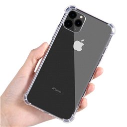 Techsuit - Silicone transparent antichoc  - iPhone 14 Pro Max - Transparent