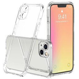Techsuit - Silicone transparent antichoc  - iPhone 13 mini - Transparent