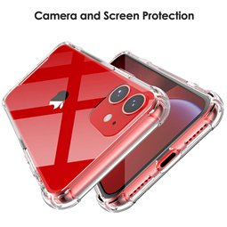 Techsuit - Silicone transparent antichoc  - iPhone 12 mini - Transparent