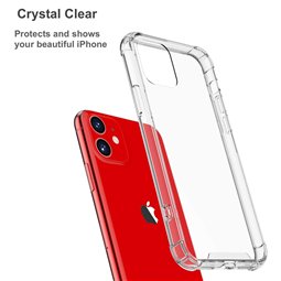 Techsuit - Silicone transparent antichoc  - iPhone 12 mini - Transparent