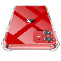 Techsuit - Silicone transparent antichoc  - iPhone 11 - Transparent