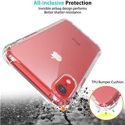 Techsuit - Silicone transparent antichoc  - iPhone XR - Transparent
