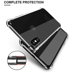 Techsuit - Silicone transparent antichoc  - iPhone XS Max - Transparent