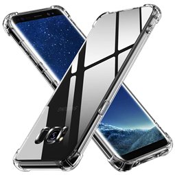 Techsuit - Silicone transparent antichoc - Samsung Galaxy S8 Plus - Transparent