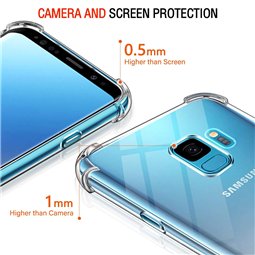 Techsuit - Silicone transparent antichoc - Samsung Galaxy S9 - Transparent