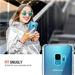 Techsuit - Silicone transparent antichoc - Samsung Galaxy S9 - Transparent