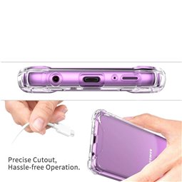 Techsuit - Silicone transparent antichoc - Samsung Galaxy S9 Plus - Transparent