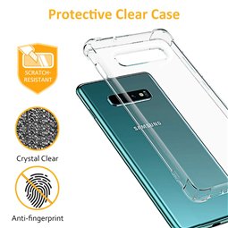 Techsuit - Silicone transparent antichoc - Samsung Galaxy S10e - Transparent