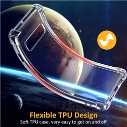 Techsuit - Silicone transparent antichoc - Samsung Galaxy S10e - Transparent