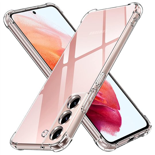 Techsuit - Silicone transparent antichoc - Samsung Galaxy S22 5G - Transparent Techsuit - Silicone transparent antichoc - Samsung Galaxy S22 5G - Transparent