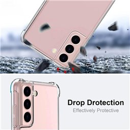 Techsuit - Silicone transparent antichoc - Samsung Galaxy S22 5G - Transparent