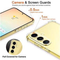 Techsuit - Silicone transparent antichoc - Samsung Galaxy S25 - Transparent