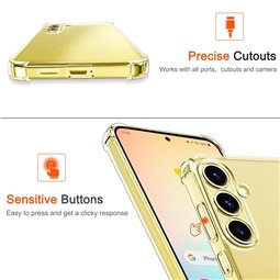 Techsuit - Silicone transparent antichoc - Samsung Galaxy S25 - Transparent