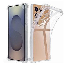 Techsuit - Silicone transparent antichoc - Samsung Galaxy S25 Ultra - Transparent