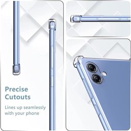 Techsuit - Silicone transparent antichoc - Samsung Galaxy A05 - Transparent