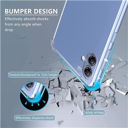 Techsuit - Silicone transparent antichoc - Samsung Galaxy A05 - Transparent