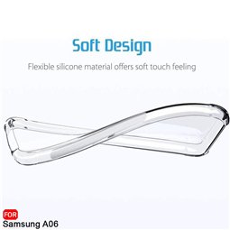 Techsuit - Silicone transparent antichoc - Samsung Galaxy A06 - Transparent