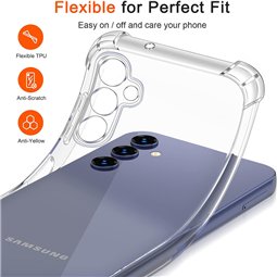 Techsuit - Silicone transparent antichoc - Samsung Galaxy A10 - Transparent