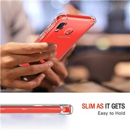 Techsuit - Silicone transparent antichoc - Samsung Galaxy A20e - Transparent