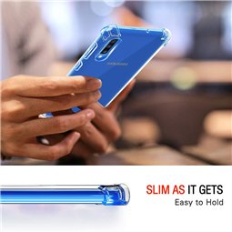 Techsuit - Silicone transparent antichoc - Samsung Galaxy A30s / A50 / A50s - Transparent