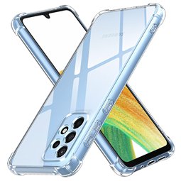 Techsuit - Silicone transparent antichoc - Samsung Galaxy A33 5G - Transparent
