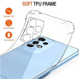 Techsuit - Silicone transparent antichoc - Samsung Galaxy A33 5G - Transparent