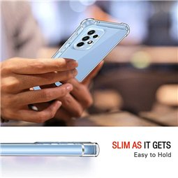Techsuit - Silicone transparent antichoc - Samsung Galaxy A33 5G - Transparent