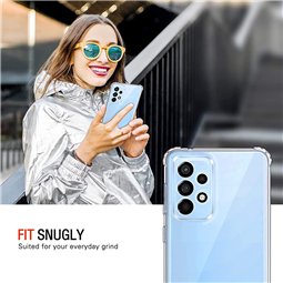 Techsuit - Silicone transparent antichoc - Samsung Galaxy A33 5G - Transparent