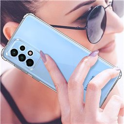 Techsuit - Silicone transparent antichoc - Samsung Galaxy A33 5G - Transparent