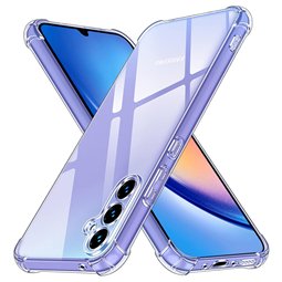 Techsuit - Silicone transparent antichoc - Samsung Galaxy A34 5G - Transparent