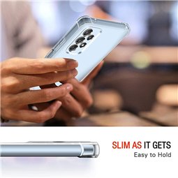 Techsuit - Silicone transparent antichoc - Samsung Galaxy A53 5G - Transparent