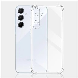 Techsuit - Silicone transparent antichoc - Samsung Galaxy M55 - Transparent