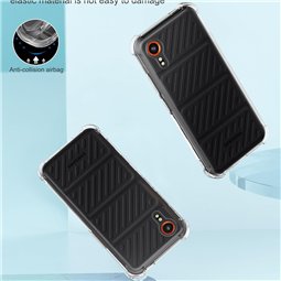 Techsuit - Silicone transparent antichoc - Samsung Galaxy Xcover7 - Transparent